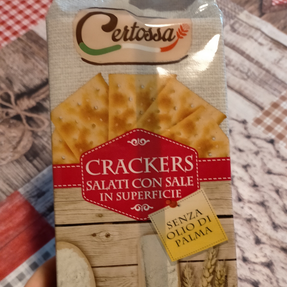 Certossa Crackers Salati con Sale In Superficie Review