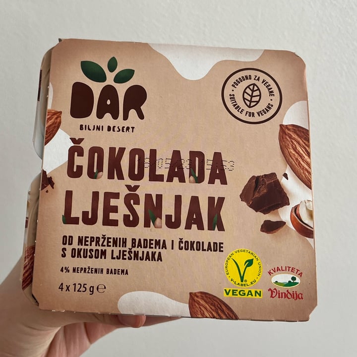 photo of Vindija Biljni Desert Čokolada Lješnjak shared by @vunkalino on  26 Mar 2023 - review