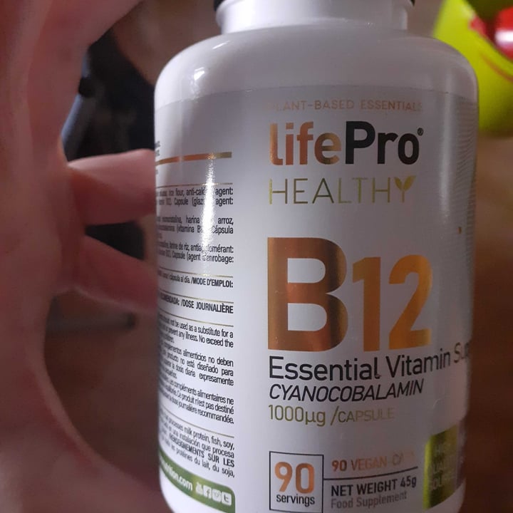 photo of life pro health B12 suplemento shared by @lidialay on  02 May 2023 - review
