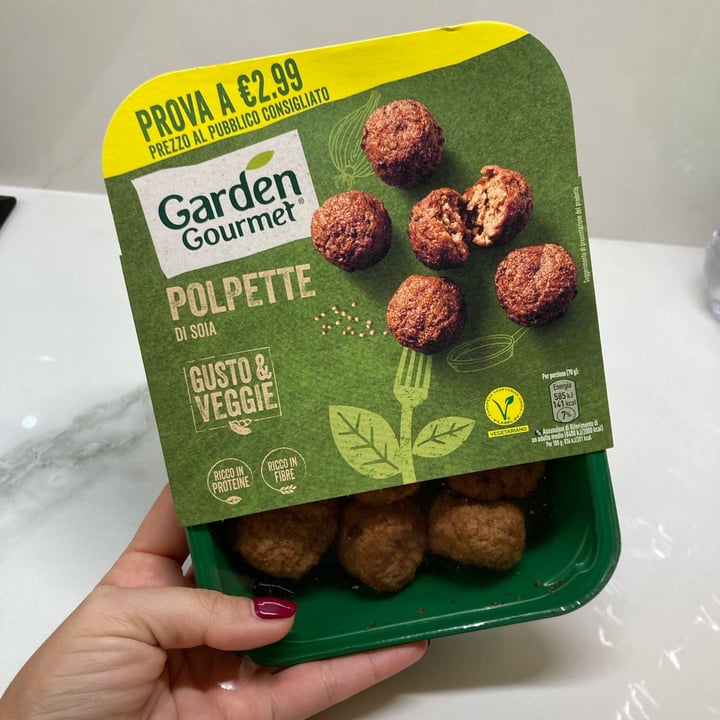 photo of Garden Gourmet polpette di soia shared by @corinne93 on  08 May 2023 - review