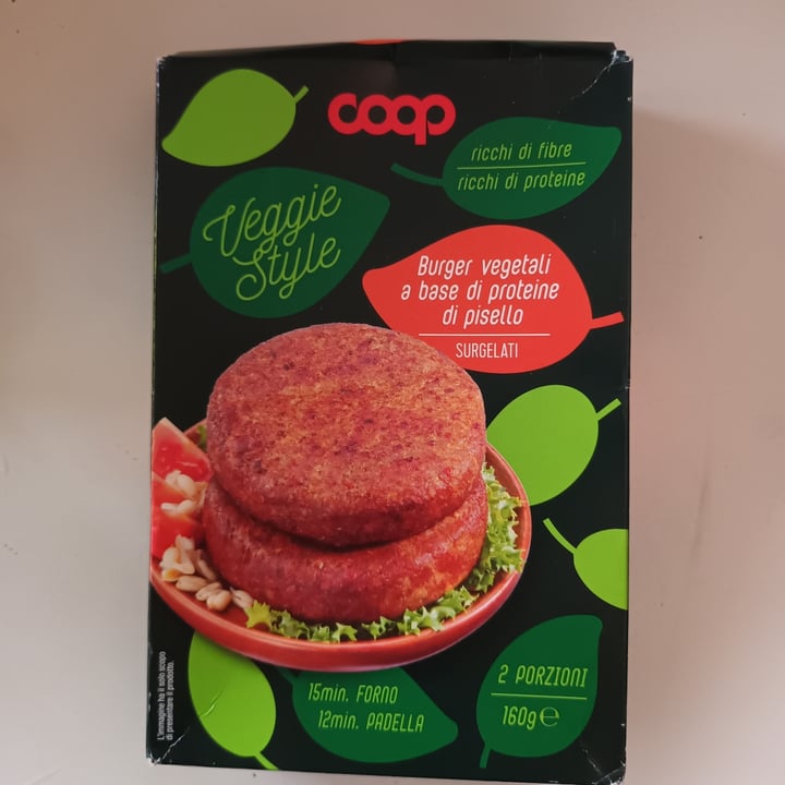 photo of Veggie Style (COOP) Burger a base di proteine del pisello shared by @samarra on  29 Dec 2022 - review