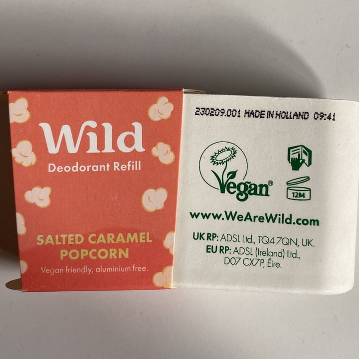 photo of Wild deodorant salted caramel popcorn shared by @estherdfv on  12 Apr 2023 - review