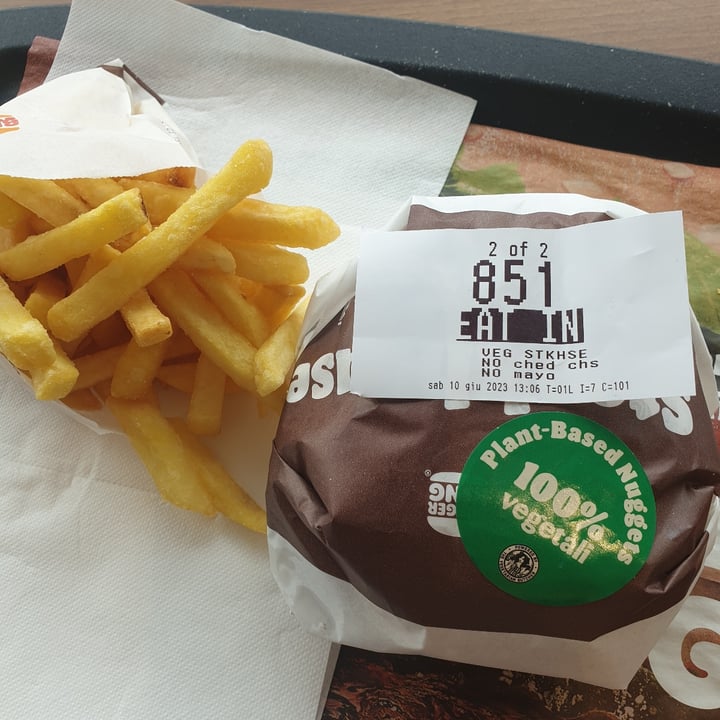 photo of Burger King Caselle Torinese Veggie Steakhouse shared by @lidiaveg on  11 Jun 2023 - review