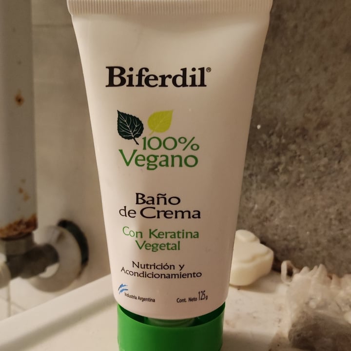 photo of Biferdil Baño de Crema con Keratina Vegetal shared by @maraf on  10 Jan 2023 - review