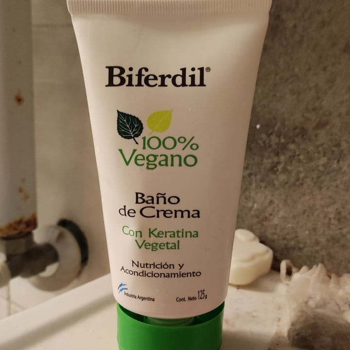 photo of Biferdil Baño de Crema con Keratina Vegetal shared by @maraf on  10 Jan 2023 - review
