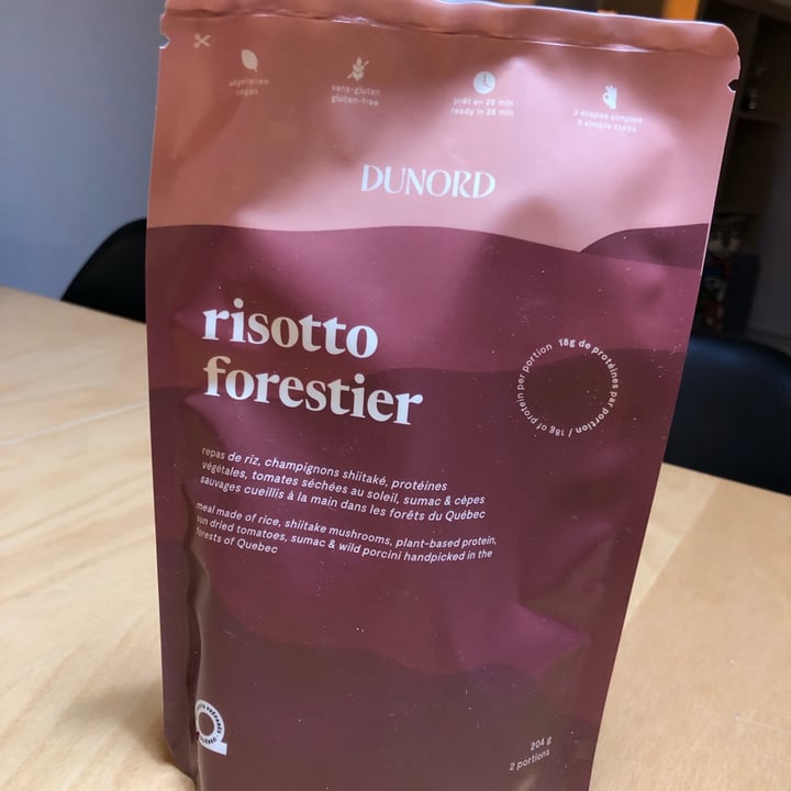 photo of Du Nord Risotto Forestier shared by @lautruche on  26 Feb 2023 - review