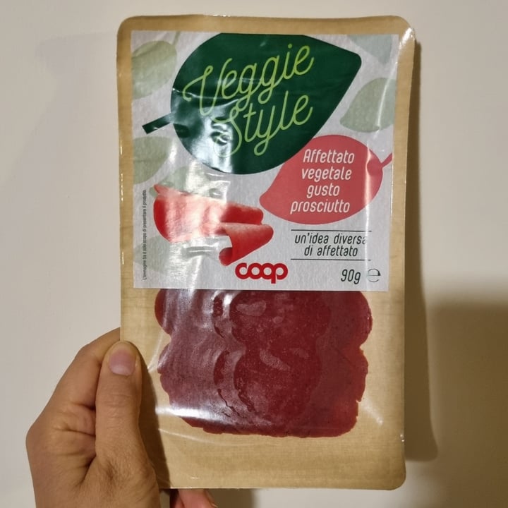 photo of Coop affettato vegetale gusto prosciutto shared by @fraveg on  01 May 2023 - review