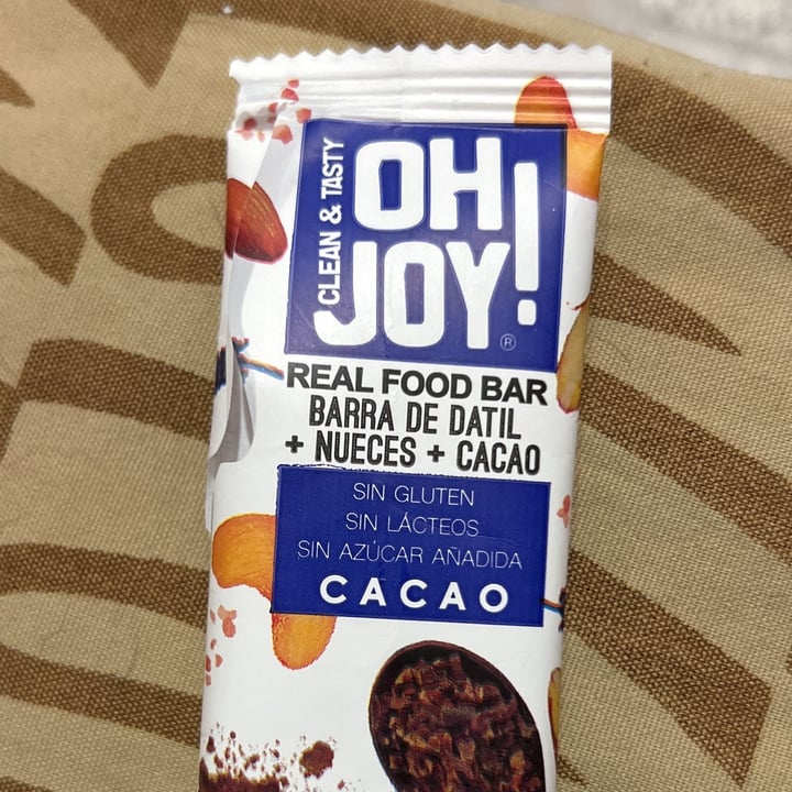 photo of Oh joy! Cacao bars shared by @nathlena19 on  10 Aug 2023 - review