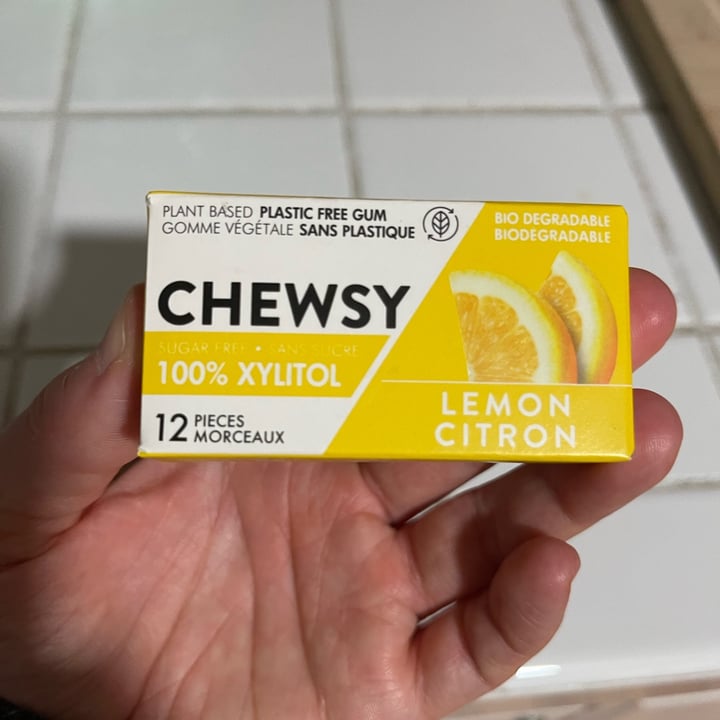 photo of Chewsy Lemon Plastic Free Gum shared by @ravenmychelle on  06 Feb 2023 - review
