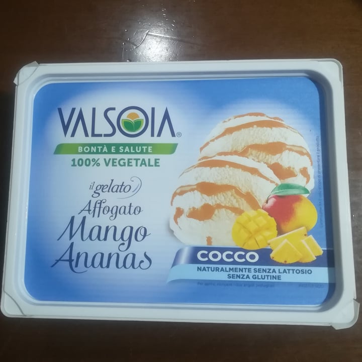 photo of Valsoia Gelato affogato mango ananas shared by @laangy on  26 Feb 2023 - review
