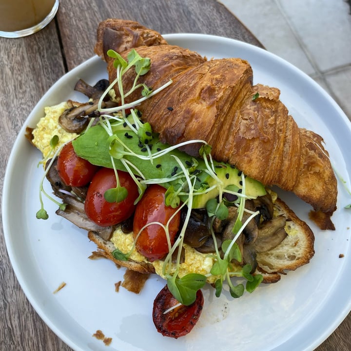 photo of Wildsprout Vegan breakfast croissant shared by @jayles on  02 Apr 2023 - review