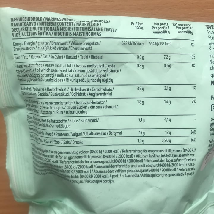 photo of Naturli' Burgers soy based gluten free shared by @eml on  02 Apr 2023 - review