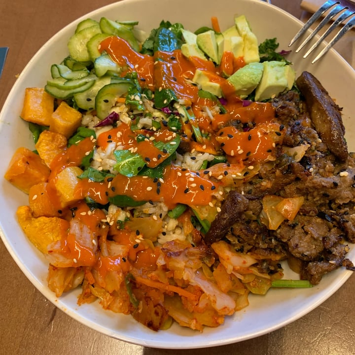 photo of VeggieGrill Korean kimchi beef bowl shared by @veghui on  24 Jan 2023 - review