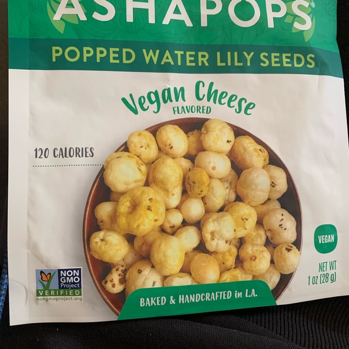 photo of Ashapops Popped Water Lily Seeds- Vegan Cheese shared by @maddy-6 on  17 Apr 2023 - review