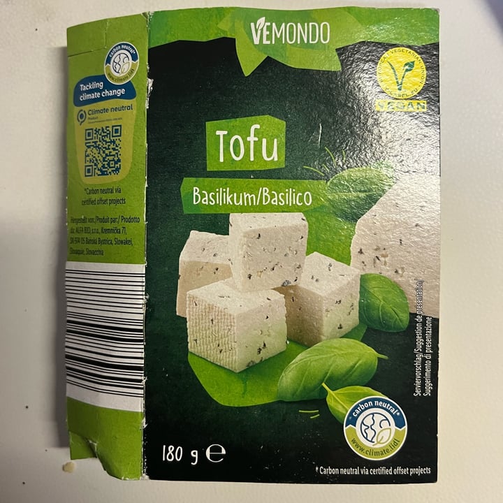 photo of Vemondo Tofu Basil shared by @rica-r on  08 Feb 2023 - review