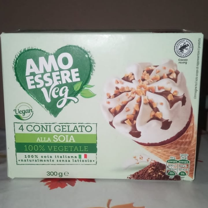 photo of Amo Essere Veg 4 coni gelato alla soia shared by @elaisa-veg on  30 Jun 2023 - review