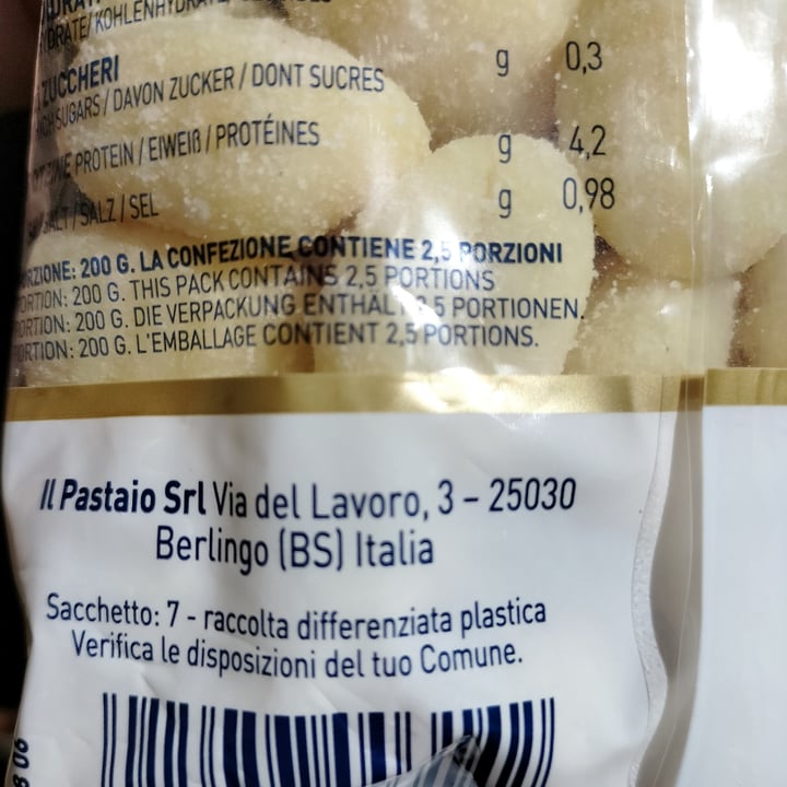 photo of Il Pastaio Gnocchi di patata shared by @raffa70s70 on  06 Apr 2023 - review