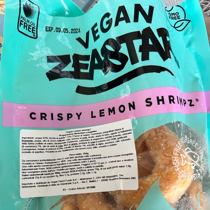 photo of Vegan Zeastar Crispy Lemon Shrimpz shared by @cinzia1981 on  30 Mar 2023 - review