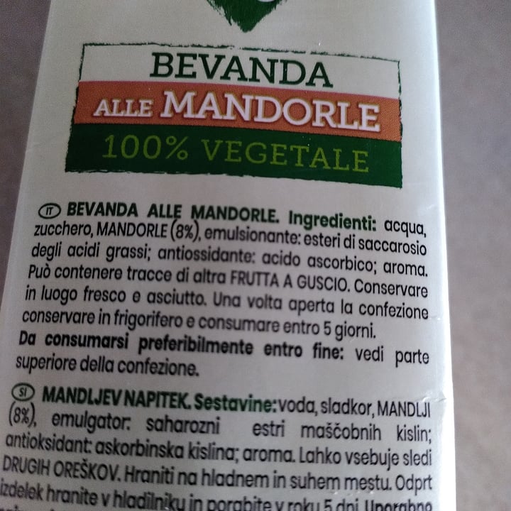 photo of Amo Essere Veg bevanda alle mandorle shared by @walkabout-veg on  07 Jul 2023 - review