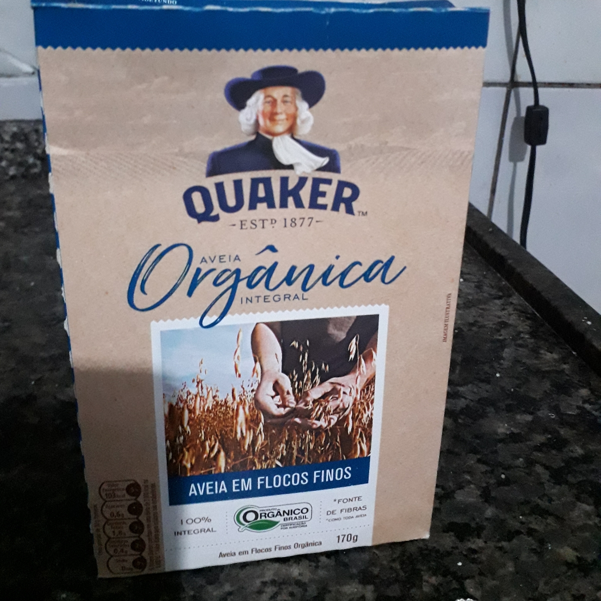 Quaker Farinha De Aveia Integral from Quaker Oats - Vegan Product ...