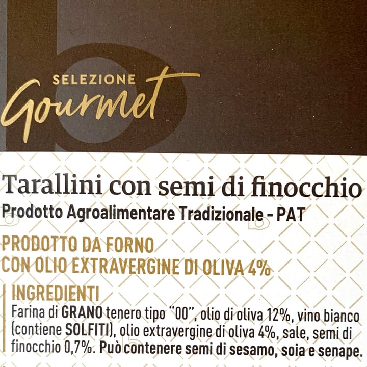 photo of Bennet selezione gourmet Tarallini shared by @marabasso on  11 Aug 2023 - review