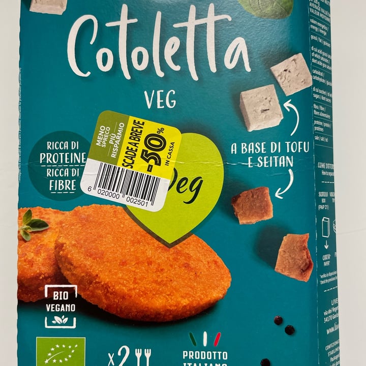 photo of Liveg Cotoletta Veg shared by @caterinaveg on  28 Jul 2023 - review