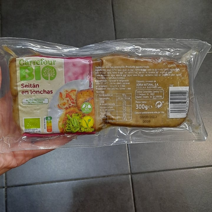 photo of Carrefour Bio Seitán shared by @silviavg on  17 Mar 2023 - review