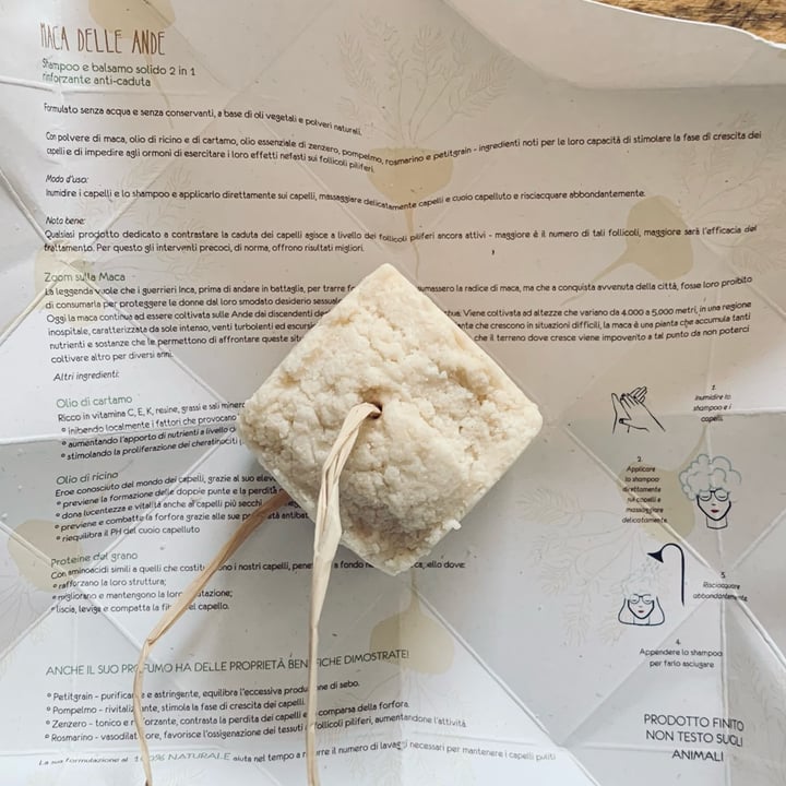 photo of Ethical Grace Maca Delle Ande Solid Shampoo shared by @calcabrina on  02 Jun 2023 - review