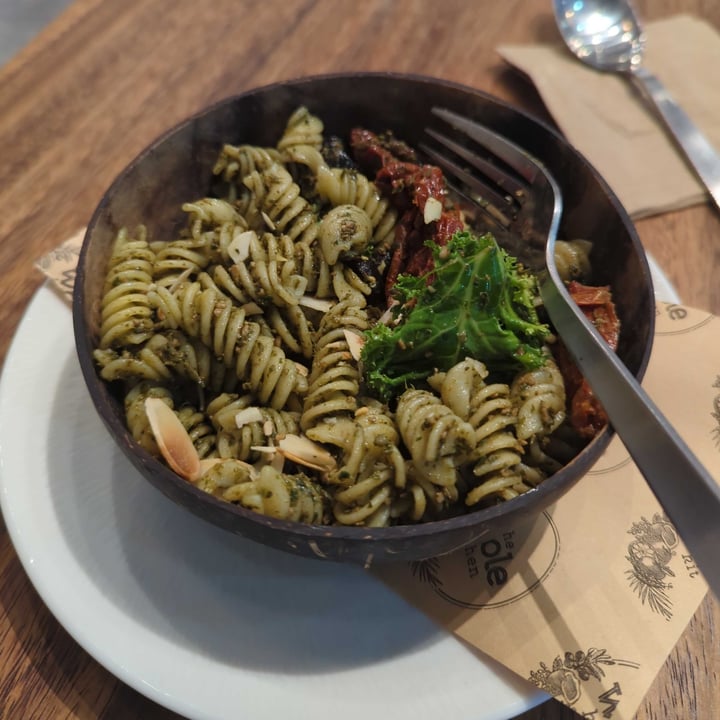 photo of The Whole Kitchen Kale Pesto Pasta Salad shared by @mandal on  19 Jan 2023 - review