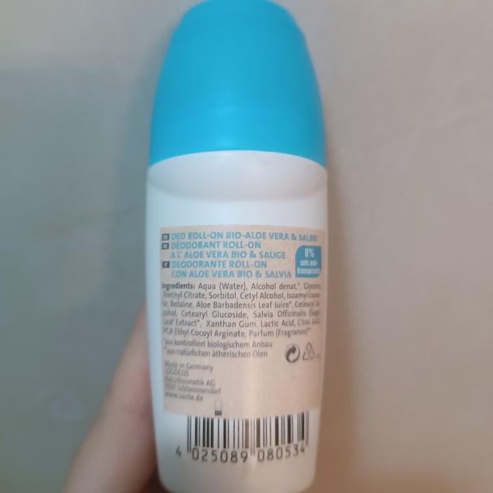 photo of Sante Desodorante roll-on shared by @kania on  20 Jun 2023 - review