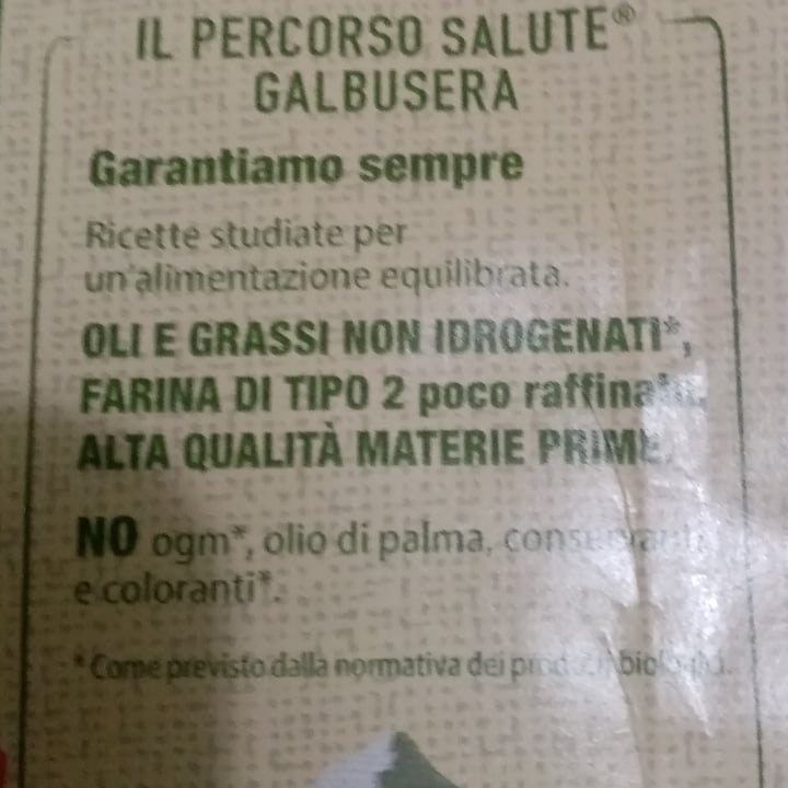 photo of Galbusera buoni per tutti con farine di legumi shared by @valeveg75 on  25 Dec 2022 - review