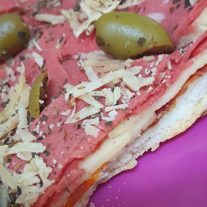 photo of The Delight Pizza De JAMÓN Y MUZZARELLA shared by @paauvegan on  26 Mar 2023 - review