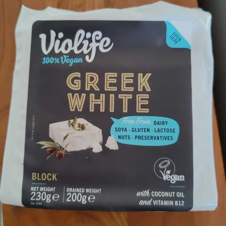 photo of Violife Greek White (Block/Panetto) shared by @holly-ilex on  29 May 2023 - review