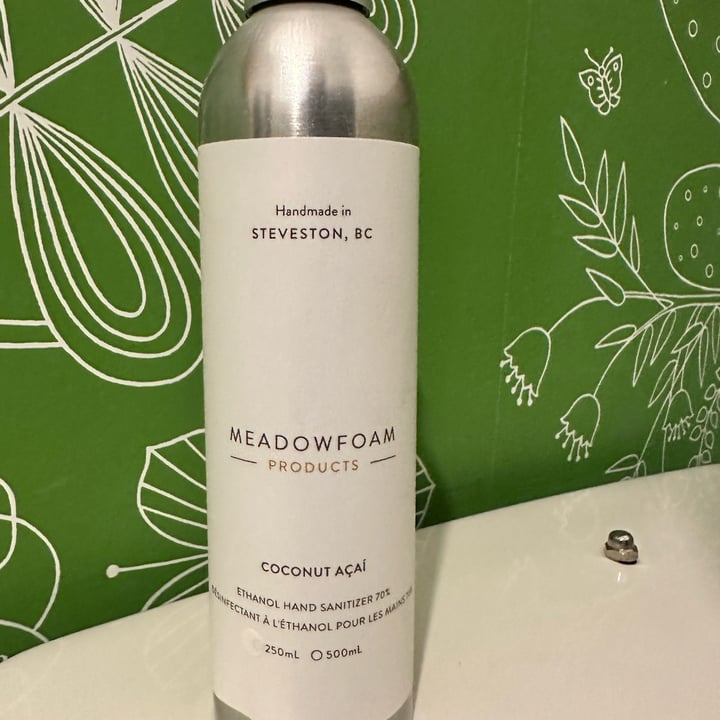 Meadowfoam Products Coconut Açai Hand Sanitizer Review abillion