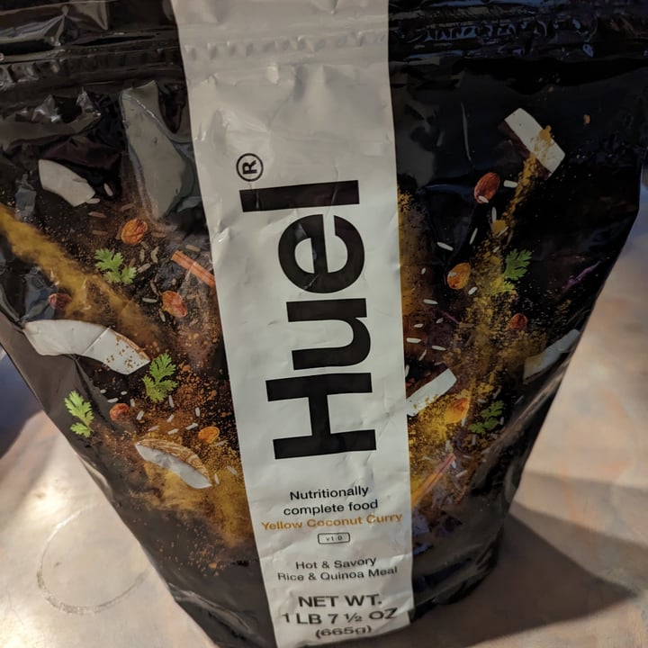 photo of Huel Yellow Coconut Curry shared by @kornclown7 on  01 Apr 2023 - review