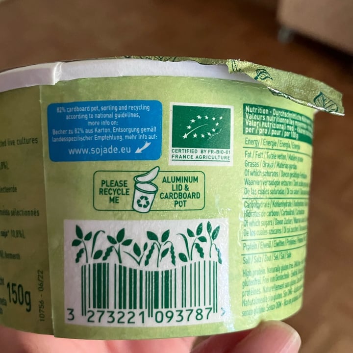 photo of Soyade Yogurt Natural shared by @beuzza on  09 Jul 2023 - review