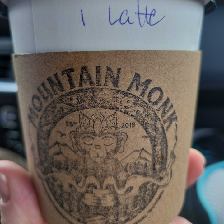 photo of Mountain Monk Coffee Caramel Latte shared by @veganmom7 on  13 Aug 2023 - review