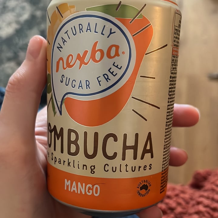 photo of Nexba Kombucha Mango shared by @nikivisser on  03 Jan 2023 - review