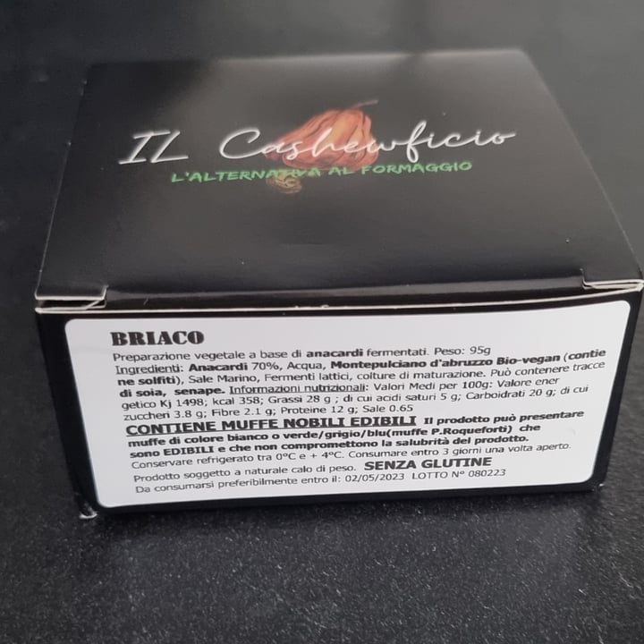 photo of Il CashewFicio Briaco shared by @ladalf86 on  28 Mar 2023 - review