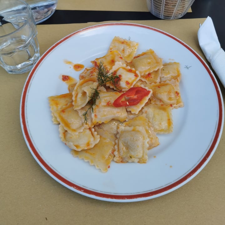 photo of In Pasta - Cibo e Convivio Ravioli di ceci e curry con aglio, olio e peperoncino shared by @murderdollie on  30 Dec 2022 - review