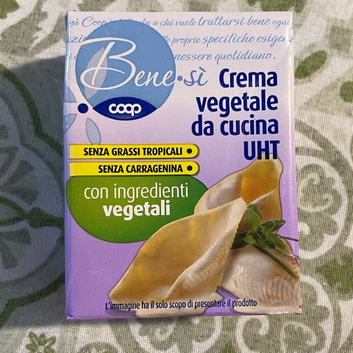 photo of Bene.Si coop Crema Vegetale da Cucina UHT shared by @fedyfedy on  29 Jan 2023 - review