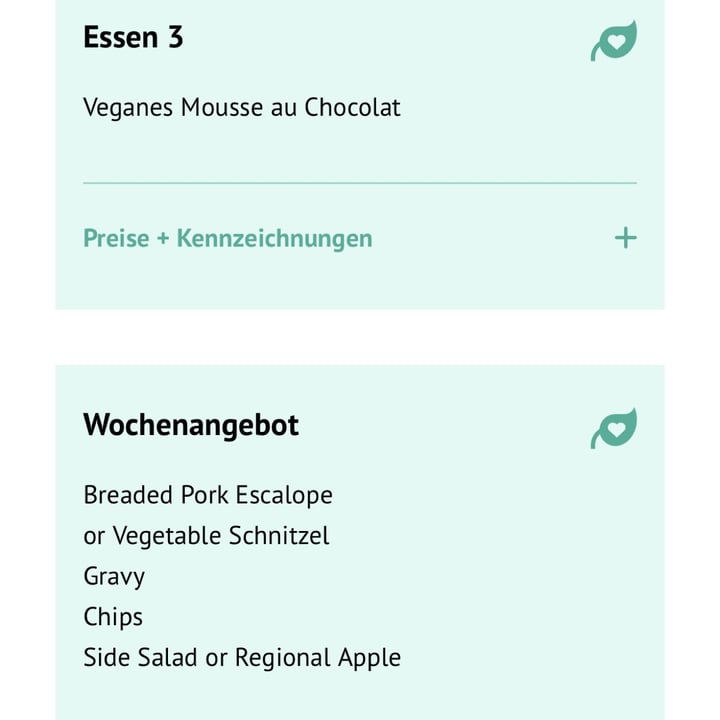 photo of Mensa Institutsviertel No decent vegan food shared by @alexanderrabanovski on  09 Jun 2023 - review
