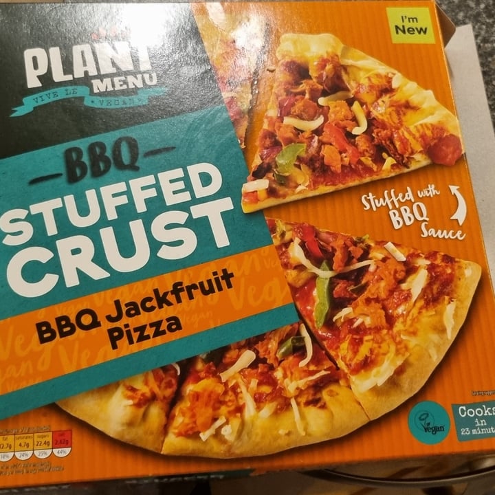 photo of Plant Menu BBQ Jackfruit Pizza shared by @lukayaba on  08 Jan 2023 - review