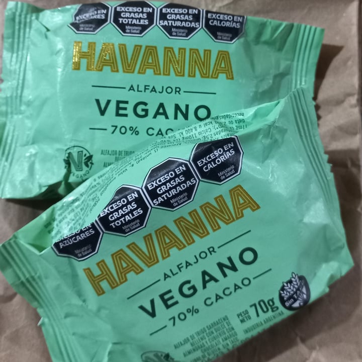 photo of Havanna Alfajor Vegano shared by @camidobler on  24 Jan 2023 - review