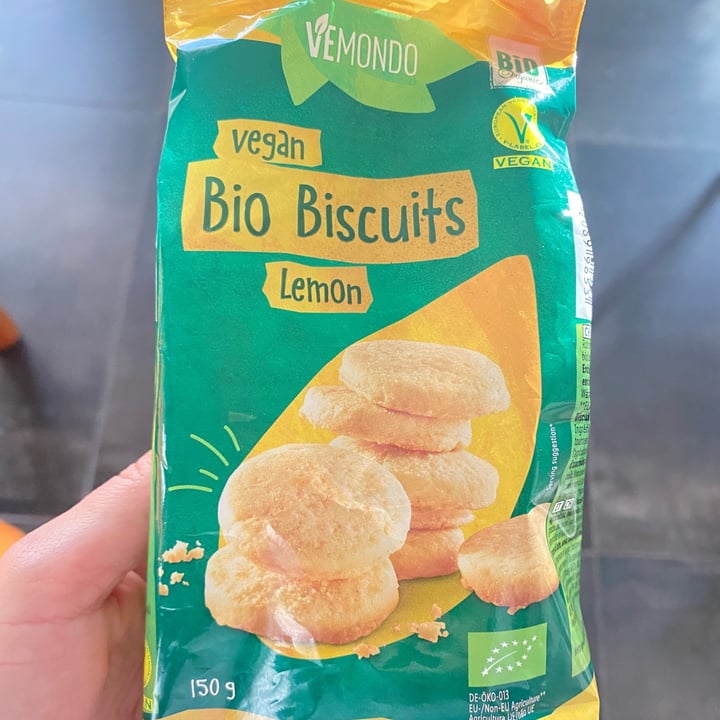 photo of Vemondo Vegan bio biscuits lemon shared by @chica86 on  16 Feb 2023 - review
