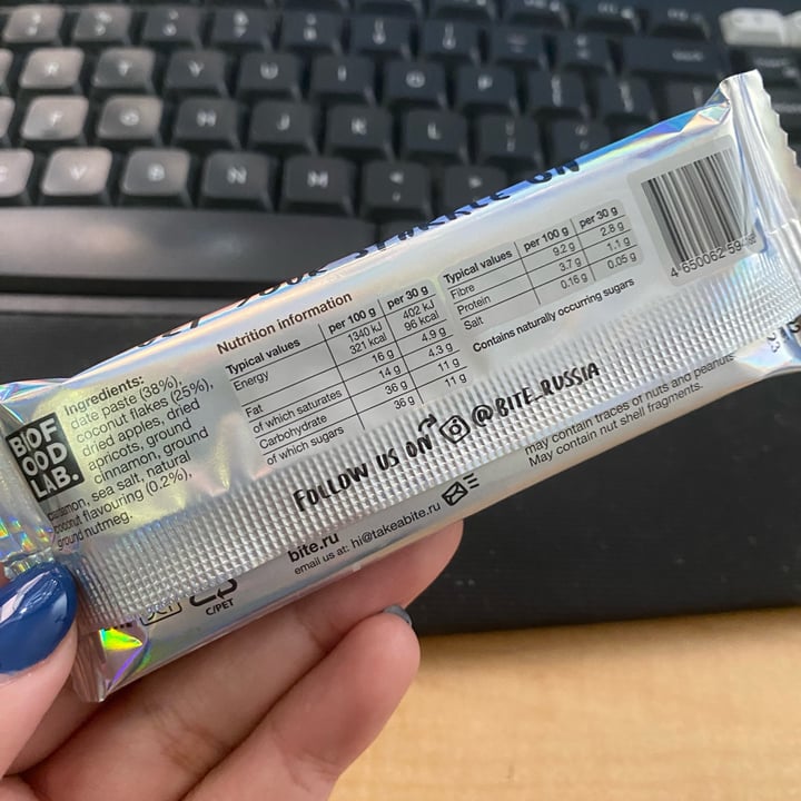 photo of Sparkle Bite Coconut, Fruit and Berry Bar shared by @scynsa on  22 Feb 2023 - review