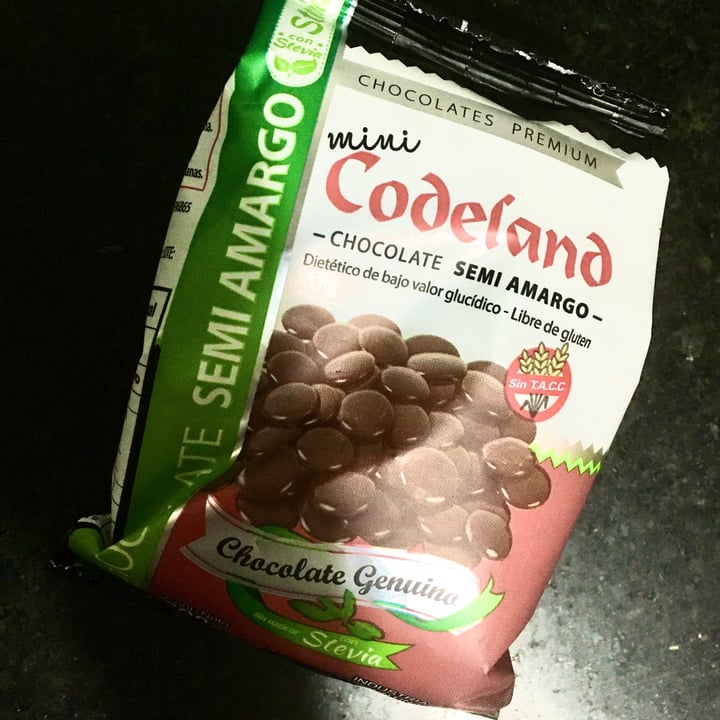photo of Codeland Chocolate semiamargo sin azúcar shared by @paulac15 on  27 May 2023 - review