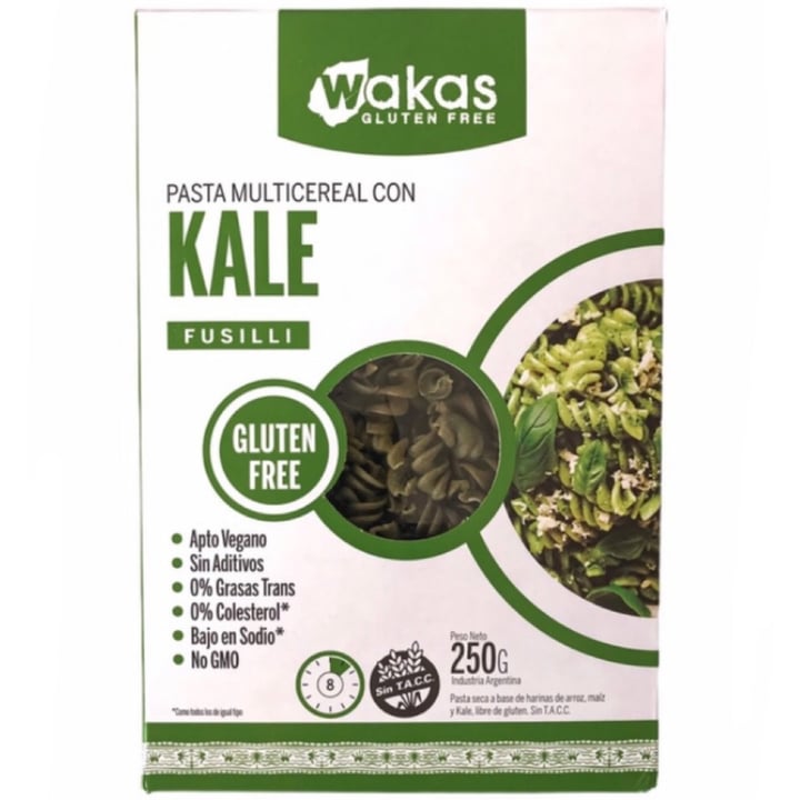 photo of Wakas Pasta Multicereal con Kale shared by @laraconi on  02 Mar 2023 - review