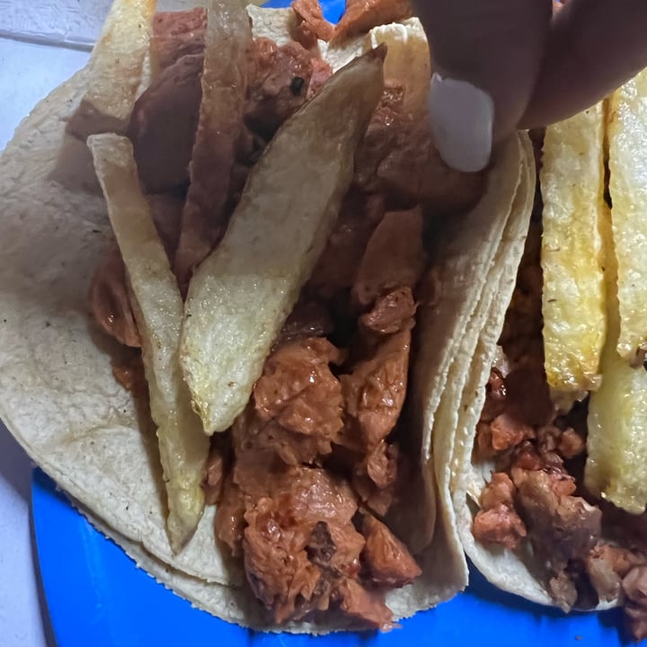 photo of A darle, que es taco vegano taco de chicharron shared by @karenaho1 on  30 Jan 2023 - review