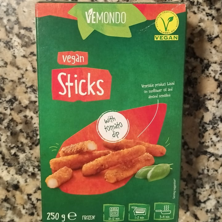 photo of Vemondo Vegan Sticks shared by @titoherbito on  04 Feb 2023 - review